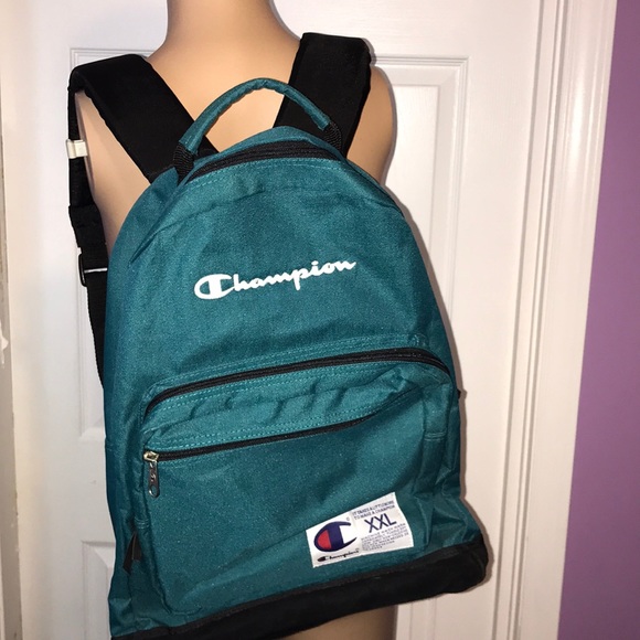 black champion school bag